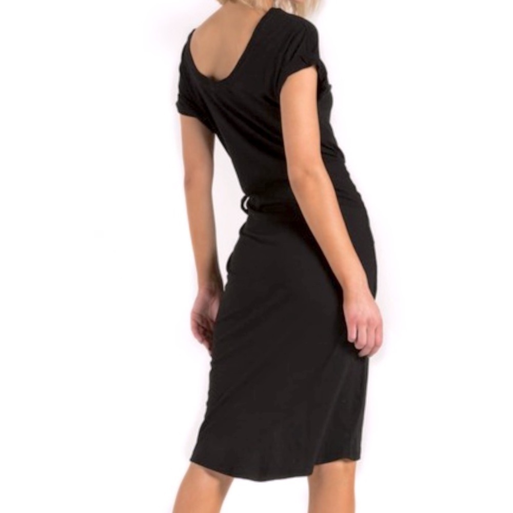 n:PHILANTHROPY New w/ Tags $168 Bellan Wrap Skirt Black Cat - Picture 3 of 4